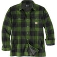 thumbnail image 2 of Carhartt Men's Sherpa Shirt Jacket (Chive, 3XLT), 2 of 2