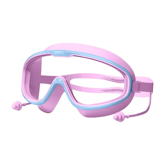 Hearth & Gear Children's Large Frame Swimming Goggles And Fog Goggles Diving Swimming Goggles For Boys And Girls Inflatable Ring Children's Pool Bogie Boards Durable Hand for Swimming Adult Cooler