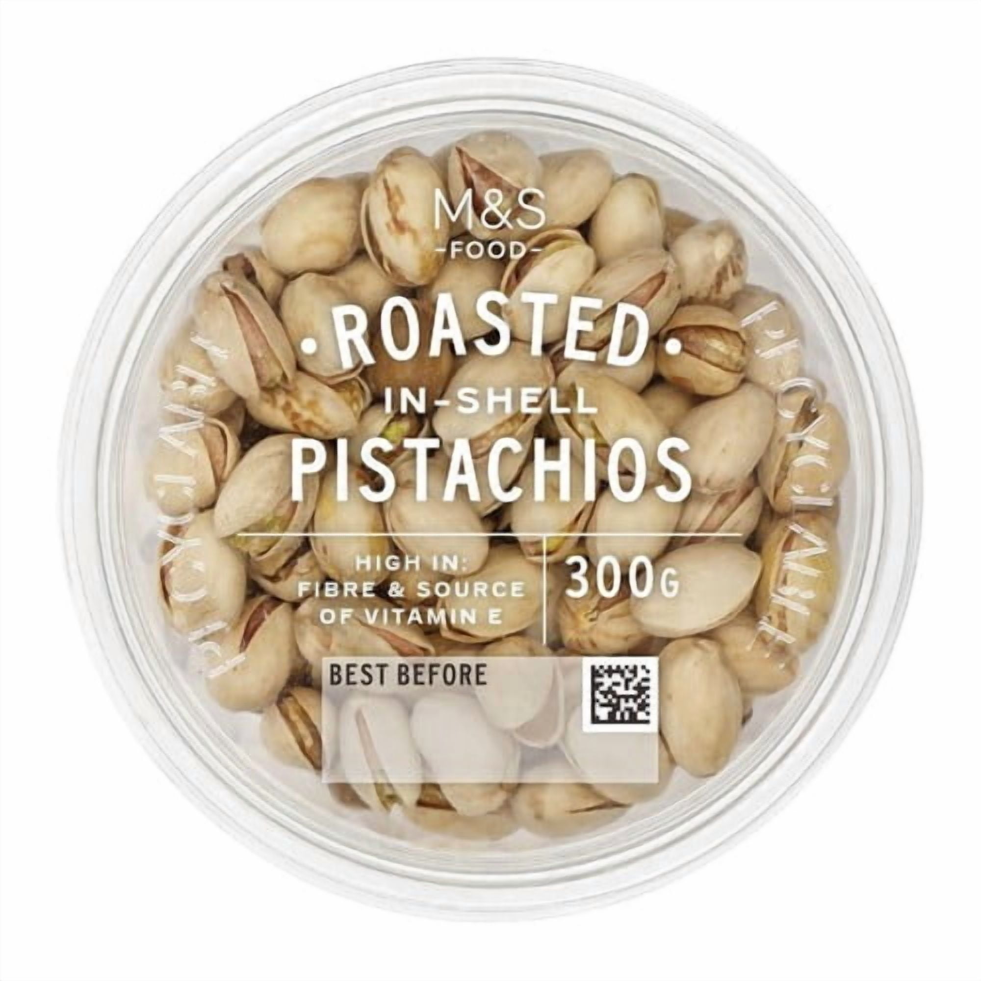 M&S Roasted In Shell Pistachios 300g, British Import (Pack of 3)