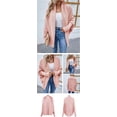 thumbnail image 2 of Kukuzhu Women's Shawl Collar Open Front Batwing Cardigan Sweaters Oversized Knit Jumpers, 2 of 2