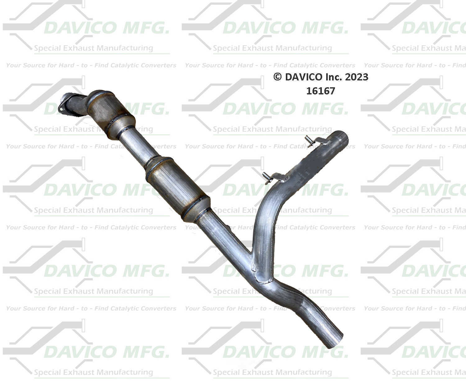 Davico Mfg 16167 Direct-Fit Catalytic Converter