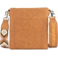 thumbnail image 4 of XINQIHANG Genuien Leather Crossbody Cluth Purse Small Shoulder Bags Mini Messenger with Adjustable Strap, 4 of 6