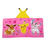 Pikachu Pokemon Kids Hooded Bath Wrap Towel Pokémon
