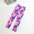 thumbnail image 4 of Girls Pants Printed Plus Clothing Slim Baby Children Sweet Autumn Leggings Clothes Trousers Kids Yoga Pants Size 7-8 Y, 4 of 5