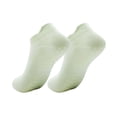 thumbnail image 1 of 1 par de calcetines deportivos para mujer, de algodón, antideslizantes, que absorben la humedad, cómodos y elásticos., 1 of 8