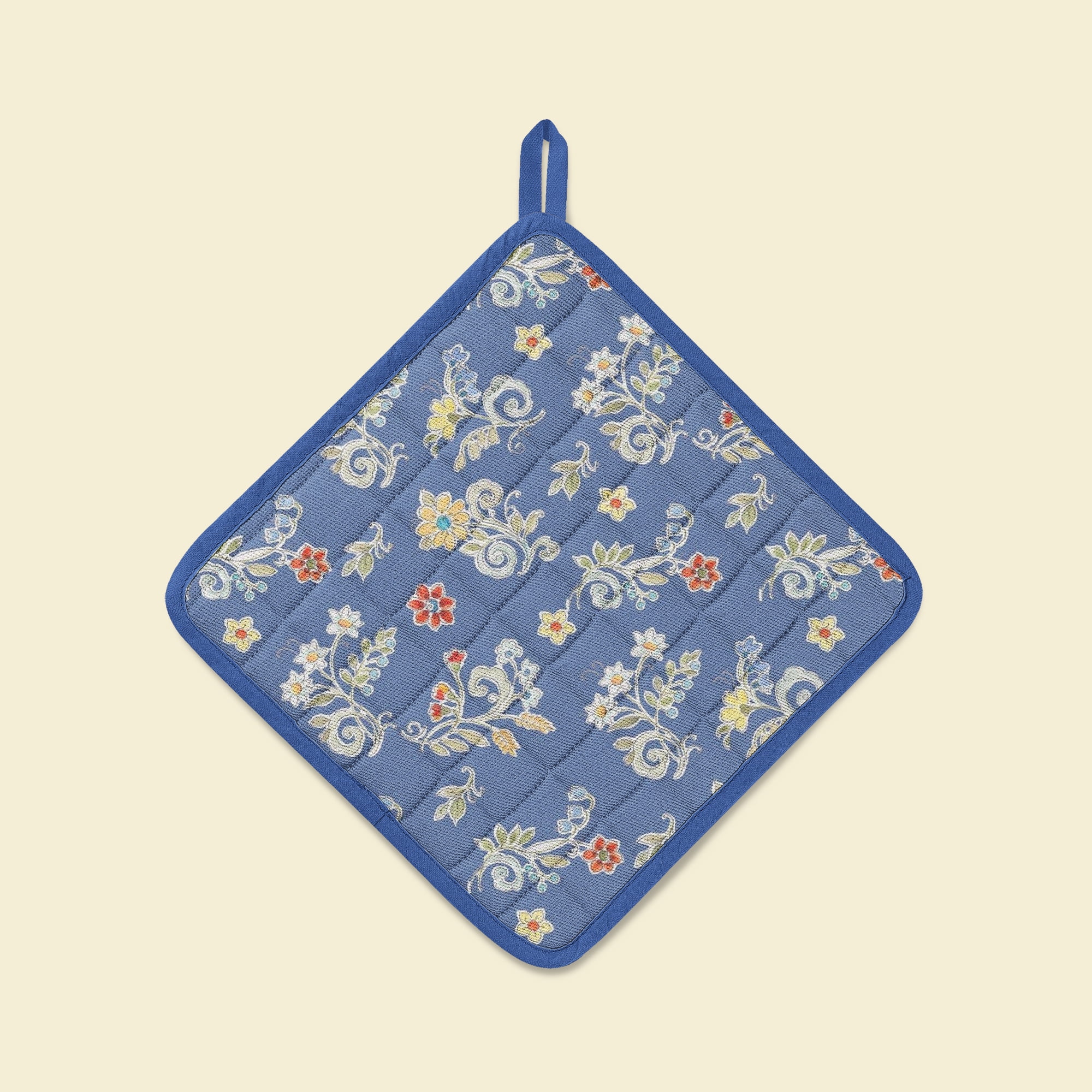 (3 pack) David Textiles Morning Bloom Ditsi Blue Cotton 1 Yard Fabric Cut
