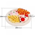 thumbnail image 2 of Catlerio Pet Dog Pizza Hidden Food Sniffing Mat Treat Foraging Puzzle Feeder Toy Nose Training Pad, 2 of 5