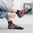 thumbnail image 6 of Uemuo Skull and Snake Art Printed Crew Socks, Moisture-Wicking Socks, Athletic Socks for Men Breathable Cushion Socks Casual Sport Socks for Running Traveling, 6 of 6