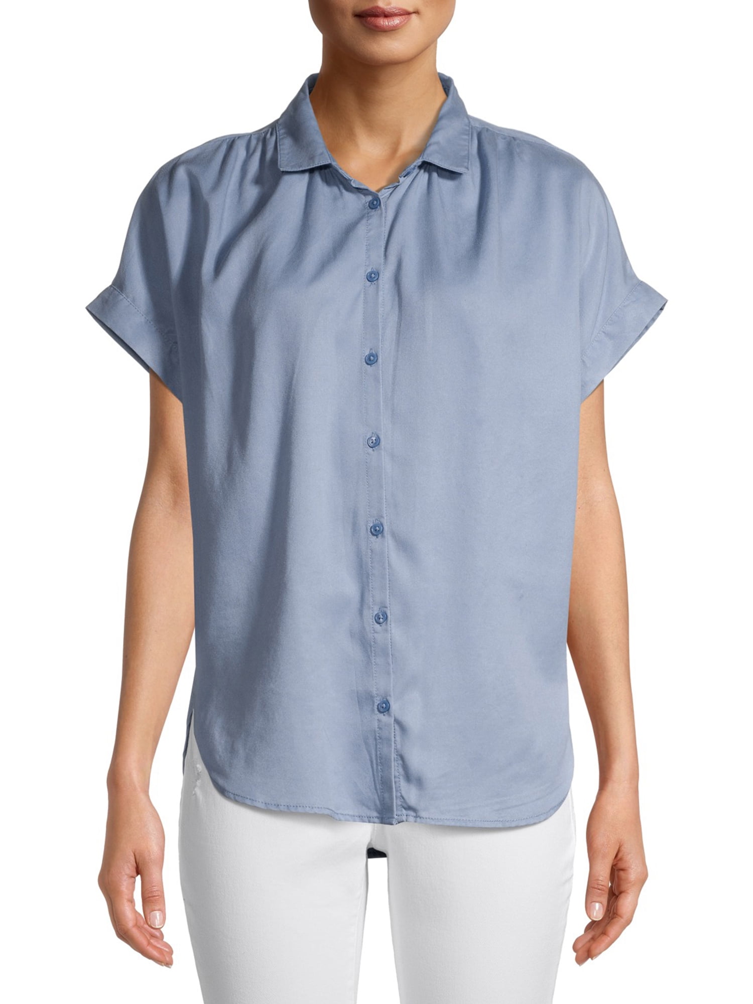 Short Sleeve Button Front Shirt 