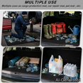 thumbnail image 3 of HUISEFOR Sea Turtle Flowers Car Trunk Mat for Women All Weather Trunk Protection Cargo Liner Non-Slip Easy Installation Fits for Most Cars SUV, 3 of 7