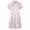 Pink, variant on Elegant Dress for Daily Wear - Ladies Etiquette Welcome Dress in Classic Cheongsam- for Everyday Occasions