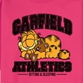 thumbnail image 2 of Garfield - Sleeping Athletics - Men's Crew Neck Fleece Pullover, 2 of 4
