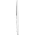 thumbnail image 3 of Ekena Millwork 48"W x 22"H x 1"P (11/12) Pitch Heath Architectural Grade PVC Gable Pediment, 3 of 5