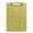 Gold, variant on Fashionable Glitter Acrylic Clipboard with Low Profile Gold Metal Clip, Sparkly Letter Size Hardboard Document Holder for Nursing Students Teachers Office