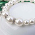 thumbnail image 5 of Ayyufe Pack Of 3 Elegant Women Pearl Necklace Hook Earrings Bracelet Wedding Gift, 5 of 6