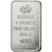 Pamp Suisse Lady Fortuna 1 oz .999 Silver Bar - In Assay