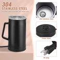 Electric Milk Frother,Hot and Cold Frothing, Heating Milk, Heating
