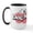 White/Black Inside, variant on CafePress - Snoopy Dog Mom - 15 oz Ceramic Large White Novelty Mug