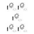 thumbnail image 1 of Dalazy 1/2/3/5 Multi Tool 12 Functions Gear Stainless Repair Tools Screwdriver Bottle Opener Portable Gray 5PCS, 1 of 3