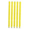 thumbnail image 3 of Guirnalda de caléndula,Guirnalda de caléndula con adorno colgante de campana,Flores de caléndula artificiales para interior y exterior,Decoración de puertas para eventos de bodas,Guirnalda, 3 of 9