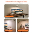thumbnail image 2 of VEVOR LED Desk Lamp with Clamp, Double Head Architect Desk Lamp for Home Office, Eye-Caring Desk Light with 360° Adjustable Gooseneck, 50 Lighting Modes & Timer Function for Studying Working Drawing, 2 of 9