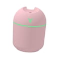 thumbnail image 3 of Humidificador De Aire Silencioso Y Ligero Macarena 2x250ml Con 7 Colores Para Gimnasio Escritorio Dormitorio Color Rosa, 3 of 8
