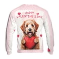 thumbnail image 2 of Happy Valentine's Day Goldendoodle Brings Love Heart All Over Print 3D Sweatshirt Unisex Merch Doodle Dog Lover Gifts Idea - 02028, 2 of 6