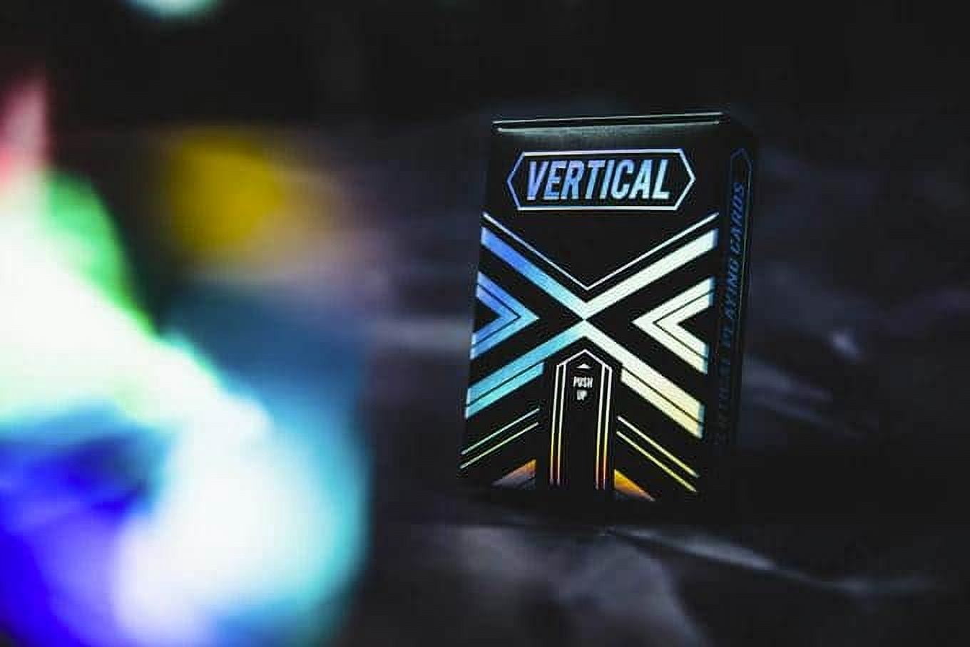 Vertical Standard (Black, Holo Tuck) Playing Cards by ARK