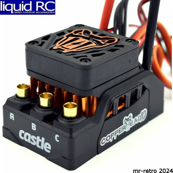 Castle Creations Copperhead 10 Waterproof 1/10 Scale Sensored Brushless ESC