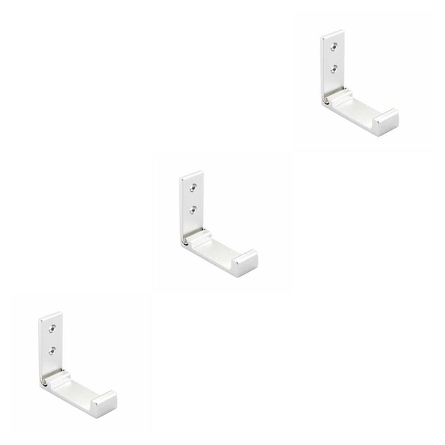 Matsuzay Folding Hanging Hooks Aluminium Alloy Punch Free Rack Strong Foldable Bearing Towel Hanger Invisible for Bathroom Living Room Type7 NO7 Matsuzay CBP259117