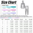 thumbnail image 7 of Doomiva Sweat Suit Heavy Duty Sauna Suit Fitness Exercise Gym Workout Suit for Men Women Black M, 7 of 7