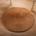 thumbnail image 3 of Anti-skid Round Shaggy Area Rug Soft Carpets Floor Mat Round Floor Mat Doormat for Living Room Bedroom Table, 3 of 7