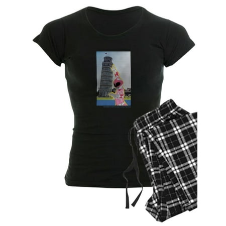 

CafePress - Power Rangers Pink Ranger At T - Women s Dark Pajamas