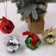 thumbnail image 4 of Cascabeles redondos decorativos Vhermosa de metal para fiestas Navidad, 4 of 5