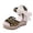 Gold, variant on Miqool Women's Platform Wedge Heel Summer Casual Chic Peep Toe Open Toe Sequin Bowknot Thick Sole Fish Mouth Dress Shoes