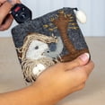 thumbnail image 3 of Felt Coin Purse Nesting Bird Wild Woolies, 3 of 3