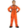 thumbnail image 1 of Child Orange Astronaut Jumpsuit Costume, 1 of 2