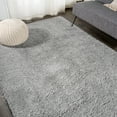 thumbnail image 3 of JONATHAN Y TANGO 4 x 6 Area Rug, Groovy Shag - Light Gray, CLD100E-4, 3 of 10