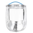 thumbnail image 1 of Masque Facial Résistant aux Hautes Températures Transparent avec Papier D\'aluminium pour Sécurité Industrielle Protection Complète Masque de Soudage Universel, 1 of 8