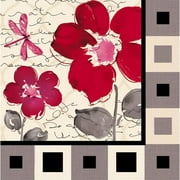 Cypress Home Floral Symphony 5'' Napkin (Set of 20)