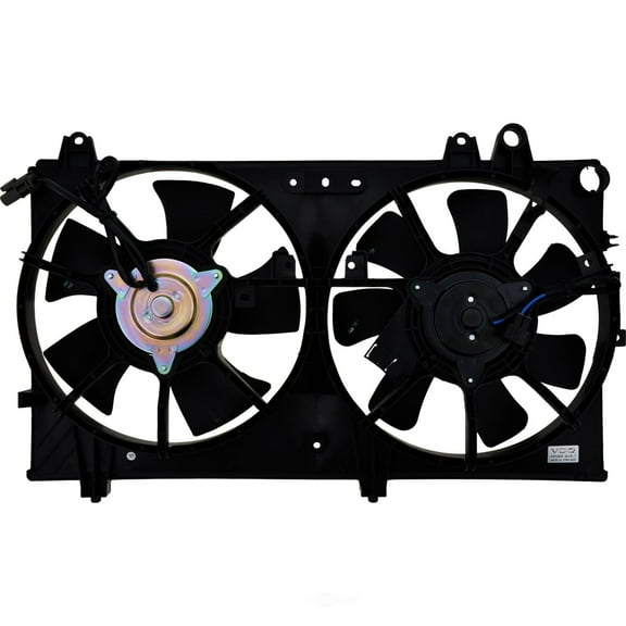 VDO FA70846 Dual Radiator & Condenser Fan Assembly Fits select: 2004-2008 MAZDA RX8