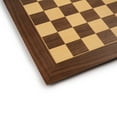 thumbnail image 3 of WE Games Deluxe Walnut Wood Chessboard with Storage Box – Handmade in Spain, 20 in., 3 of 6