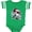 Football Green and White, variant on Inktastic Soccer Ball Boys or Girls Baby Bodysuit