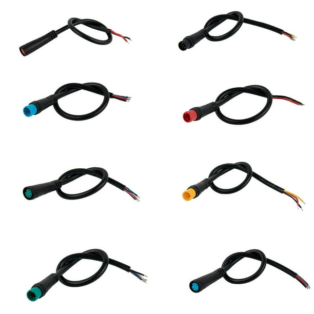 Ebike Display Connector 2/3/4/5/6 Pin Cable Waterproof Connector