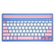 thumbnail image 2 of Teclado inalámbrico, teclado inalámbrico Bluetooth, teclado portátil recargable, calidad en la que puede confiar, 2 of 8