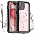 thumbnail image 1 of iPhone 15 Waterproof Heavy Duty MagSafe Magnetic Rugged Cover Case,iPhone 15 Pro, 1 of 7
