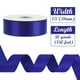 thumbnail image 2 of Cinta decorativa HUIHUANG azul real satinada de 3,8 cm x 46 m, 2 of 7