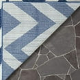 thumbnail image 4 of Safavieh Amherst Navy Indoor Outdoor Rug - 8' x 10', 4 of 5