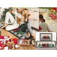 thumbnail image 4 of Buffalo Plaid Xmas Trees Merry Christmas Kitchen Rugs Set of 2, Christmas Indoor Floor Mats for Winter, Xmas Door Mat Runner Rug for Kitchen Home Decor 17"x47"+17"x30", 4 of 7