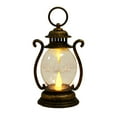 thumbnail image 2 of Dserhfy Retro LED Electronic Candle Lamp Safe Eco-Friendly Decorative Gift Lantern with Easy Battery Replacement, 2 of 8